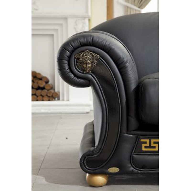 Meubiliar Classic Versace диван черный